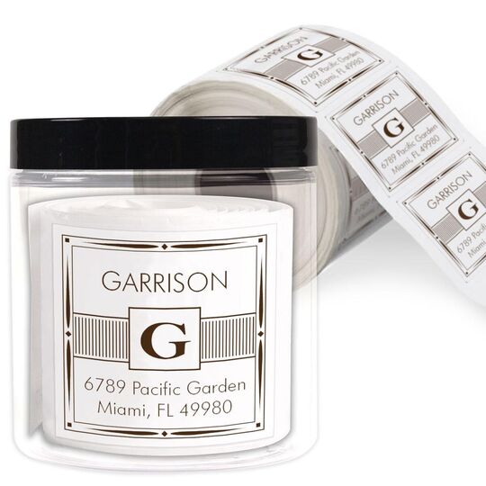 Garrison Square Address Labels